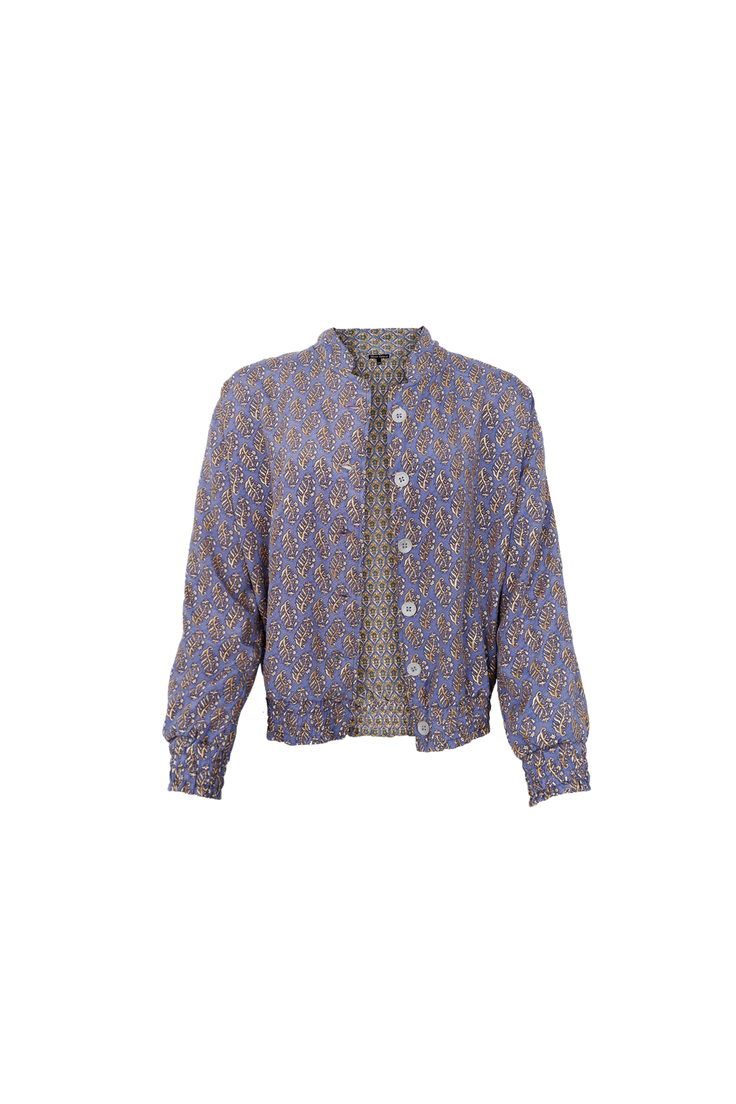 Black Colour - Bcluna Reversible Bomber Jacket 39235 - Blue Mist