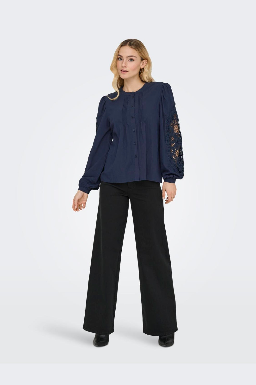 JDY - Jdycora L/S Shirt - 5035111 Night Sky