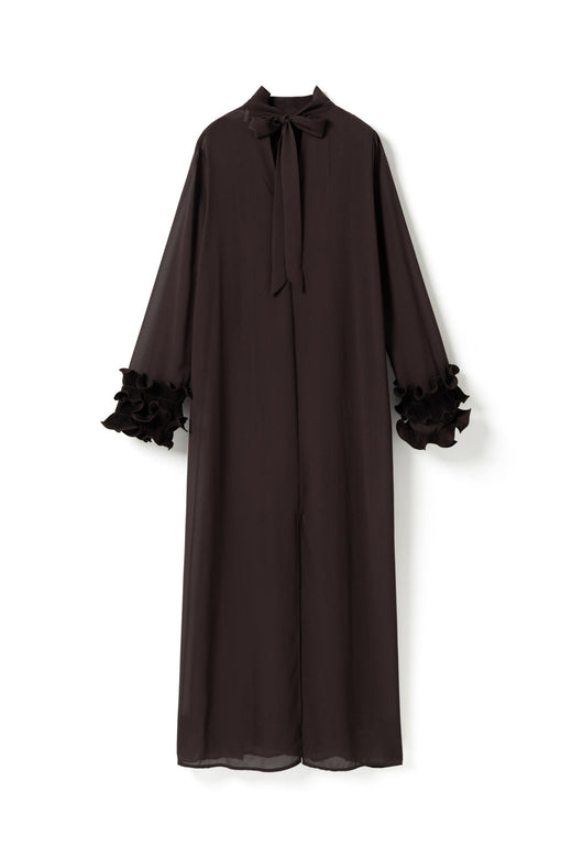 Noella - N-Latania Long Dress 14510005 - 674 - Chocolate