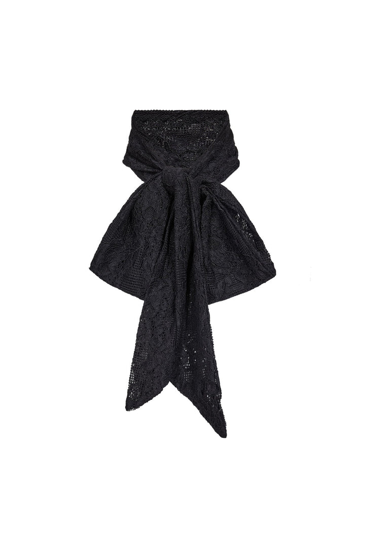 Co´Couture - Nicolacc Tie Scarf 500844 - 65001 - Black