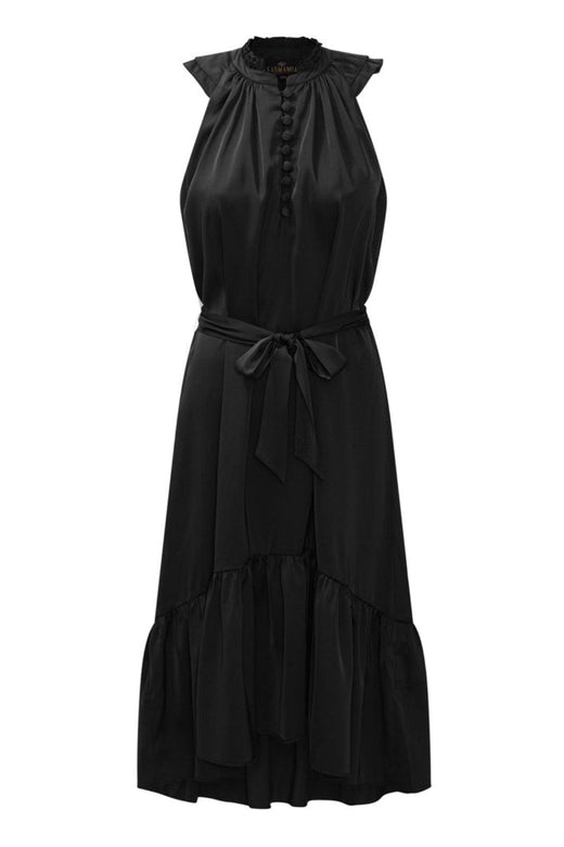 Karmamia - Anna Dress 2402 - Hammered Black