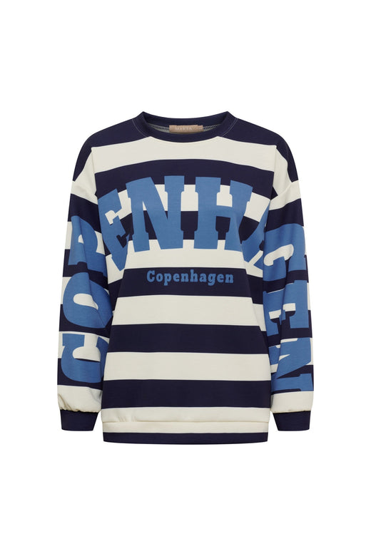 Marta Du Chateau - Mdcnerina Sweatshirt 22659S - Blue/Jeans