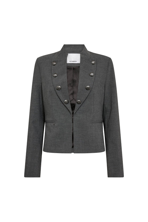 Co´Couture - Priscillacc Officer Jacket 500823 - 65003 - Mid Grey