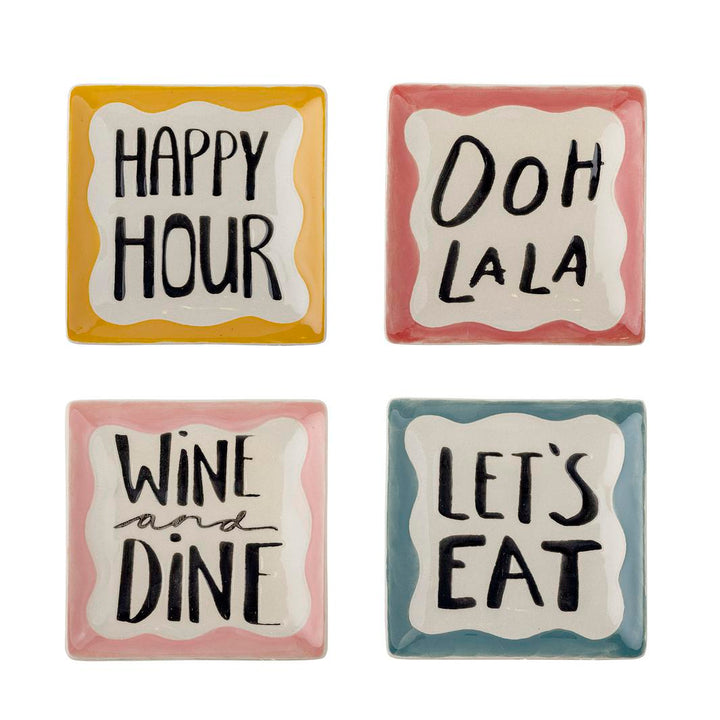 Bloomingville - Soline Tallerken, Multifarvet, Stentøj 82072762 - Multi