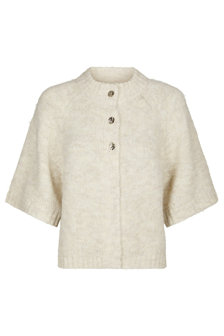 Neo Noir - Benuta Fluffy Knit Cardigan 165816 - 124 - Ivory