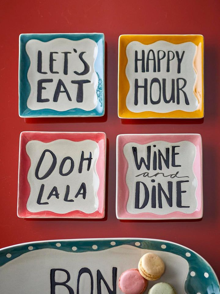 Bloomingville - Soline Tallerken, Multifarvet, Stentøj 82072762 - Multi