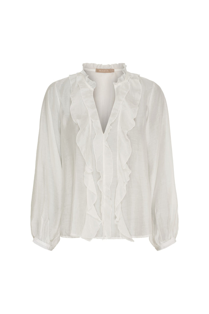 Marta Du Chateau - Mdcnaira Shirt 58221M - White