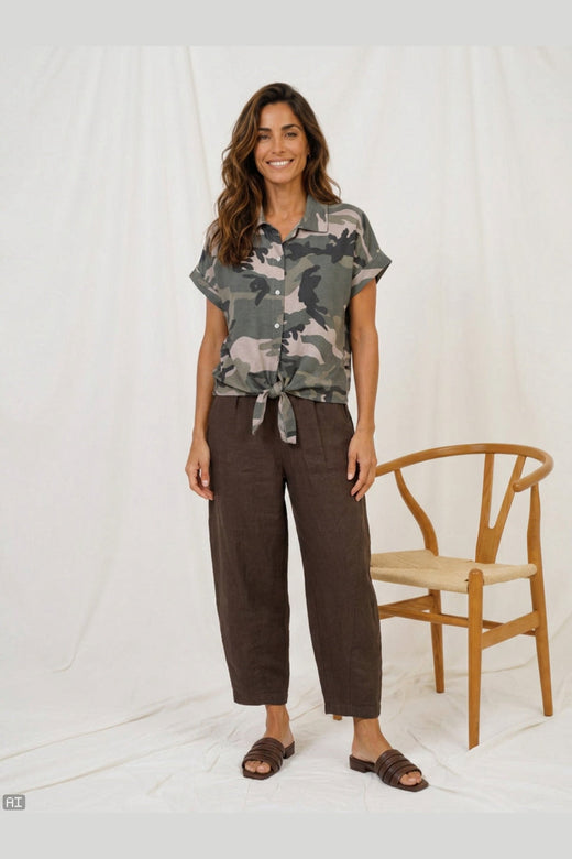 Marta Du Chateau - Mdcvianne Shirt 26133 - Military6