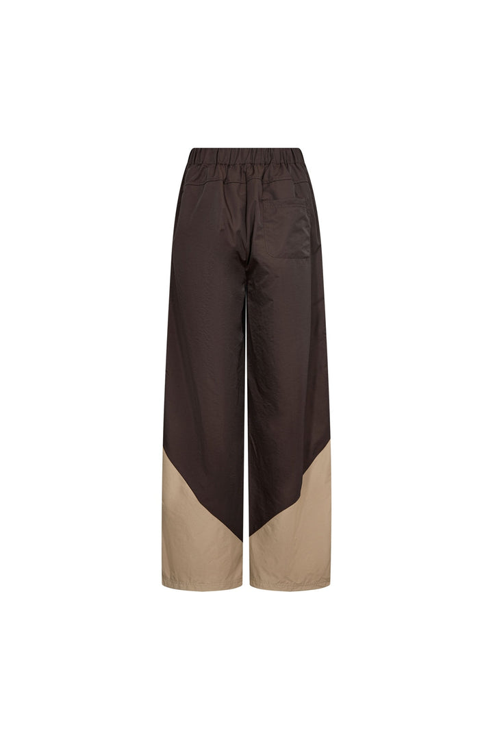 Co´Couture - Aloracc Block Pant 500847 - 20003 - Dark Brown