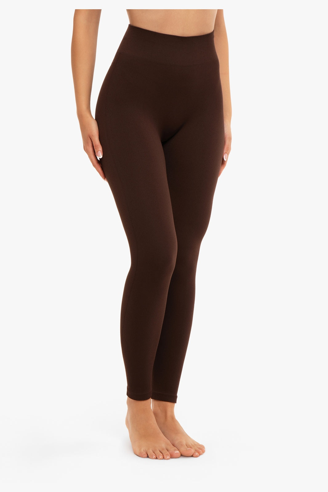 Liberte - Ninna-Rib-Legging 1015 - Coffee Bean