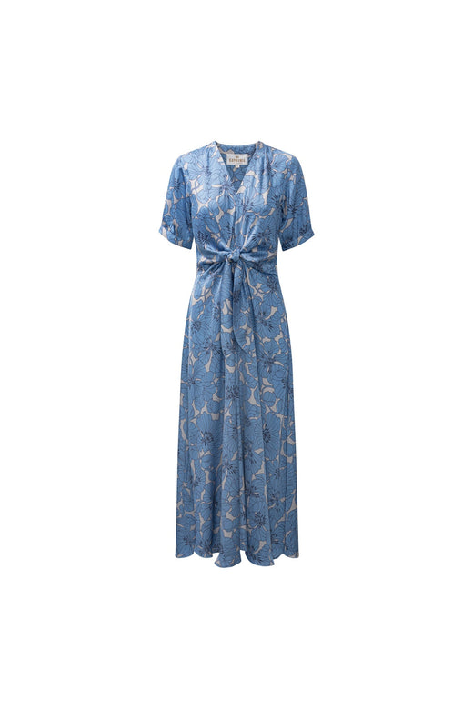 Karmamia - Faye Dress 2467 - Gardenia Sky