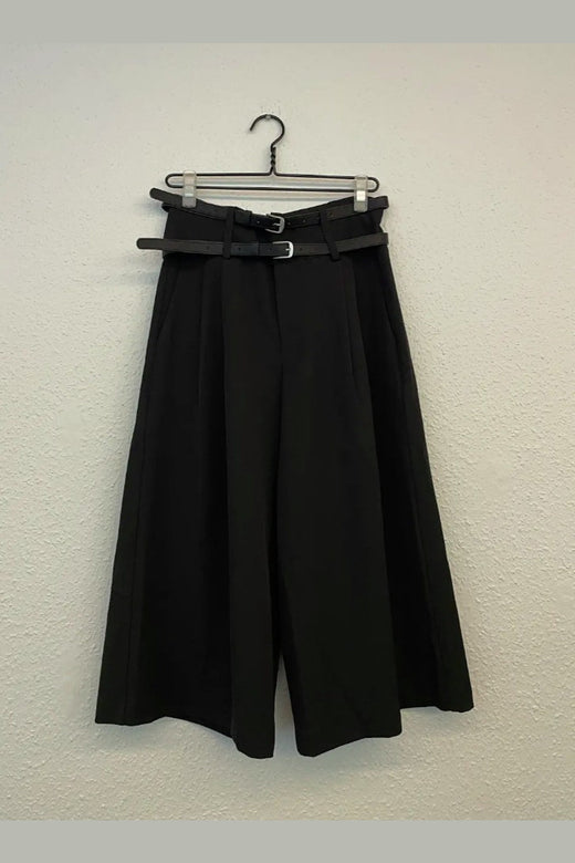 Haute L'Amitié - Michelle Belt Bermuda HL11192 - Black