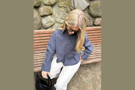 Noella - N-Marlon C Shirt 18140001 - 527 - Dodie Brown Blue Check