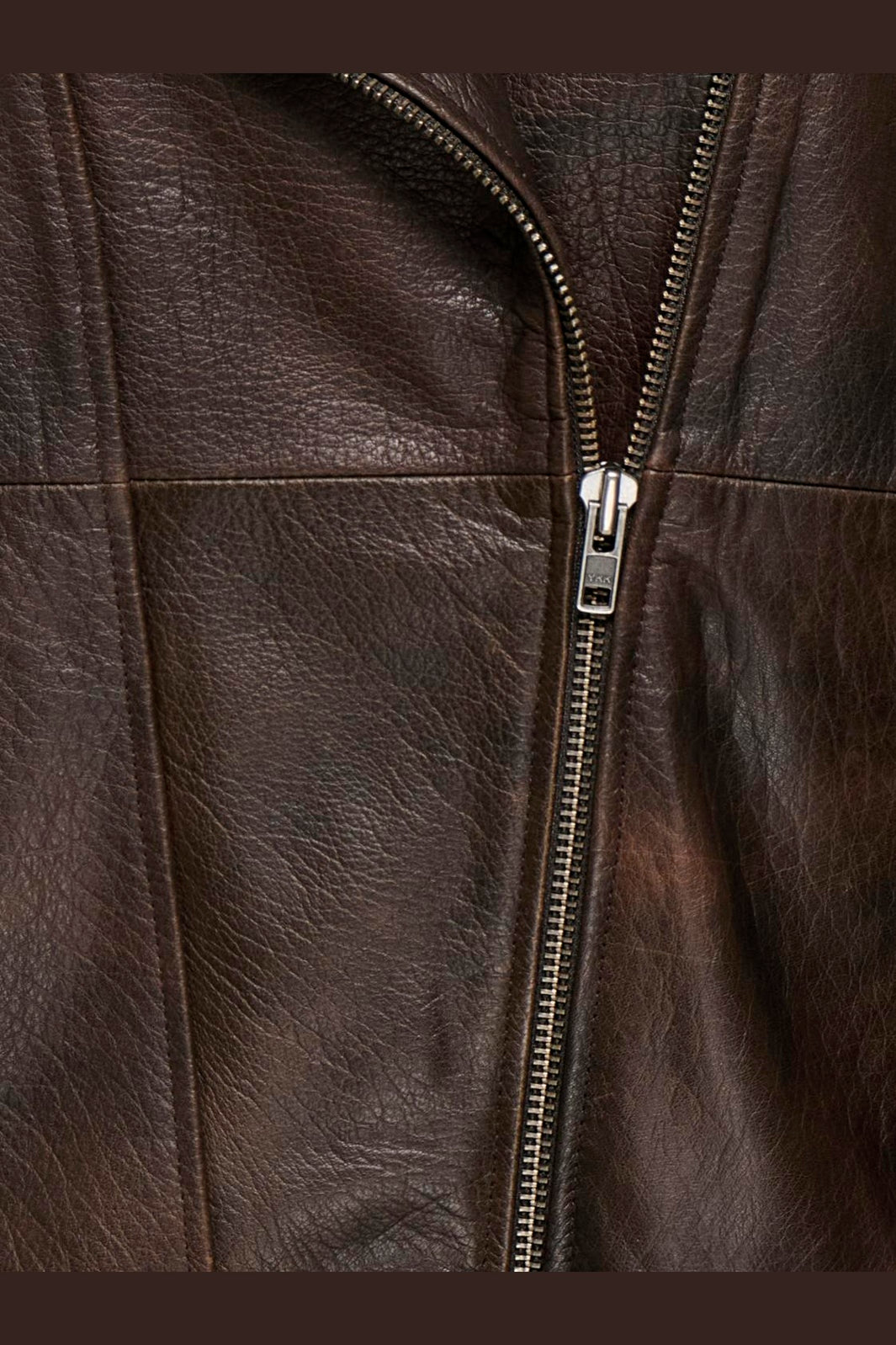 Only - Onlpetra Real Leather Biker - 5275663 Carafe Washed