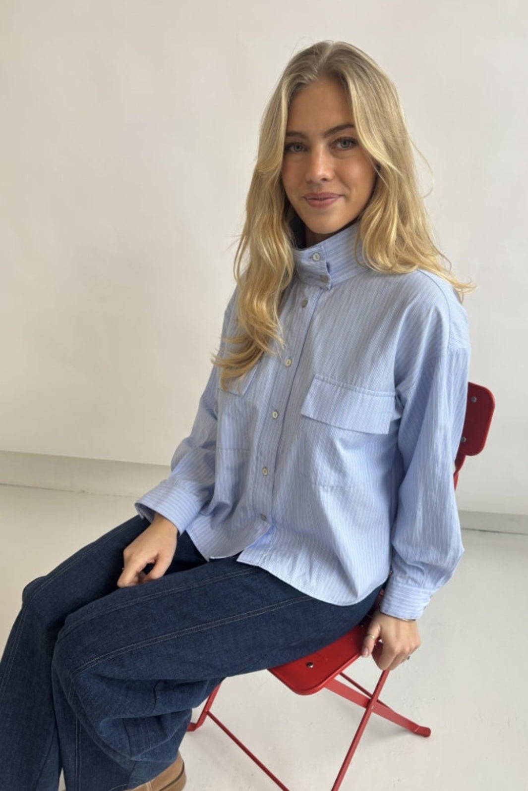 Continue - Kiki Shirt 15127 - Light Blue