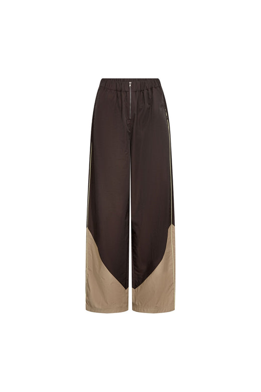 Co´Couture - Aloracc Block Pant 500847 - 20003 - Dark Brown