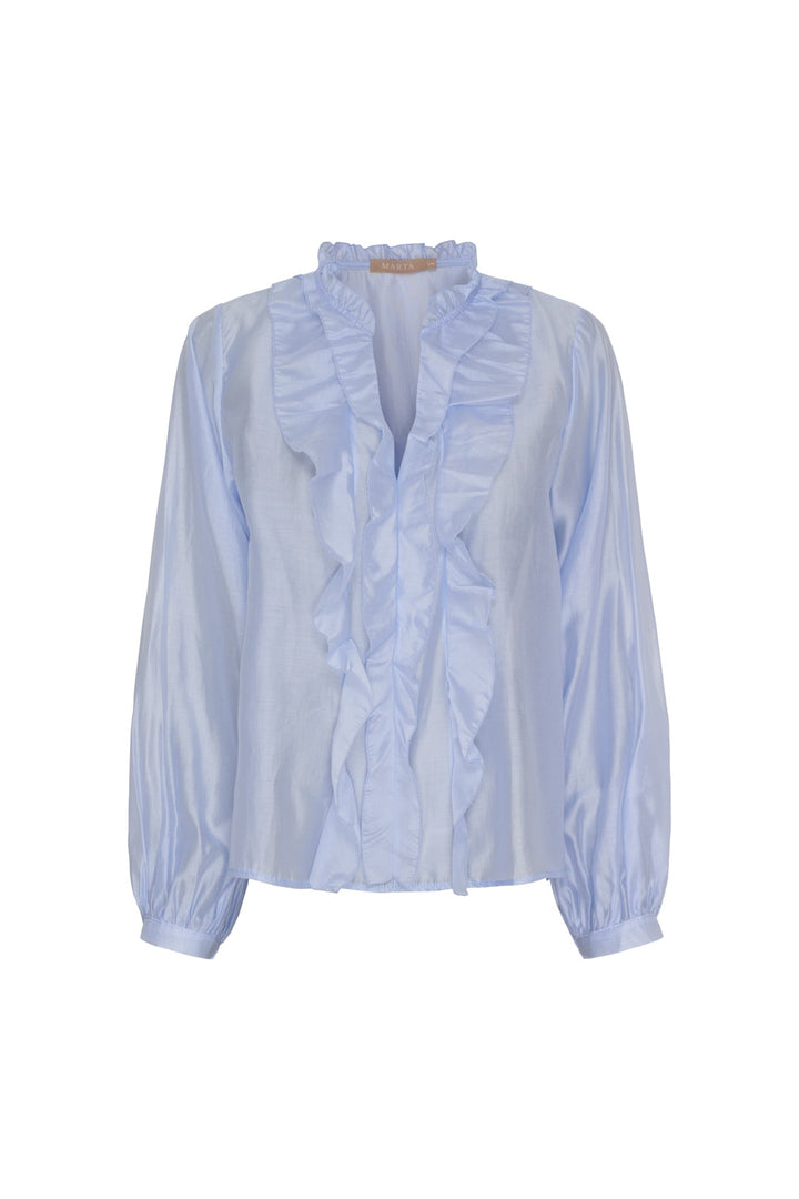 Marta Du Chateau - Mdcnaira Shirt 58221M - Lightblue982