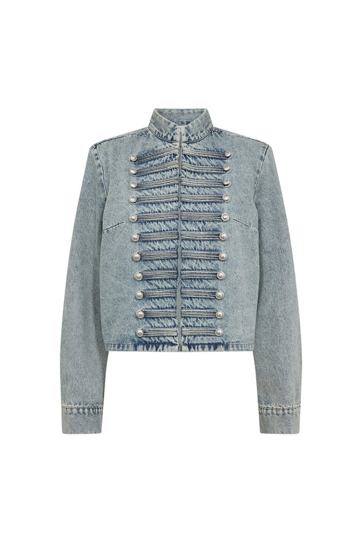Co´Couture - Jacksoncc Officer Denim Jacket 500800 - 45007 - Bleach Denim