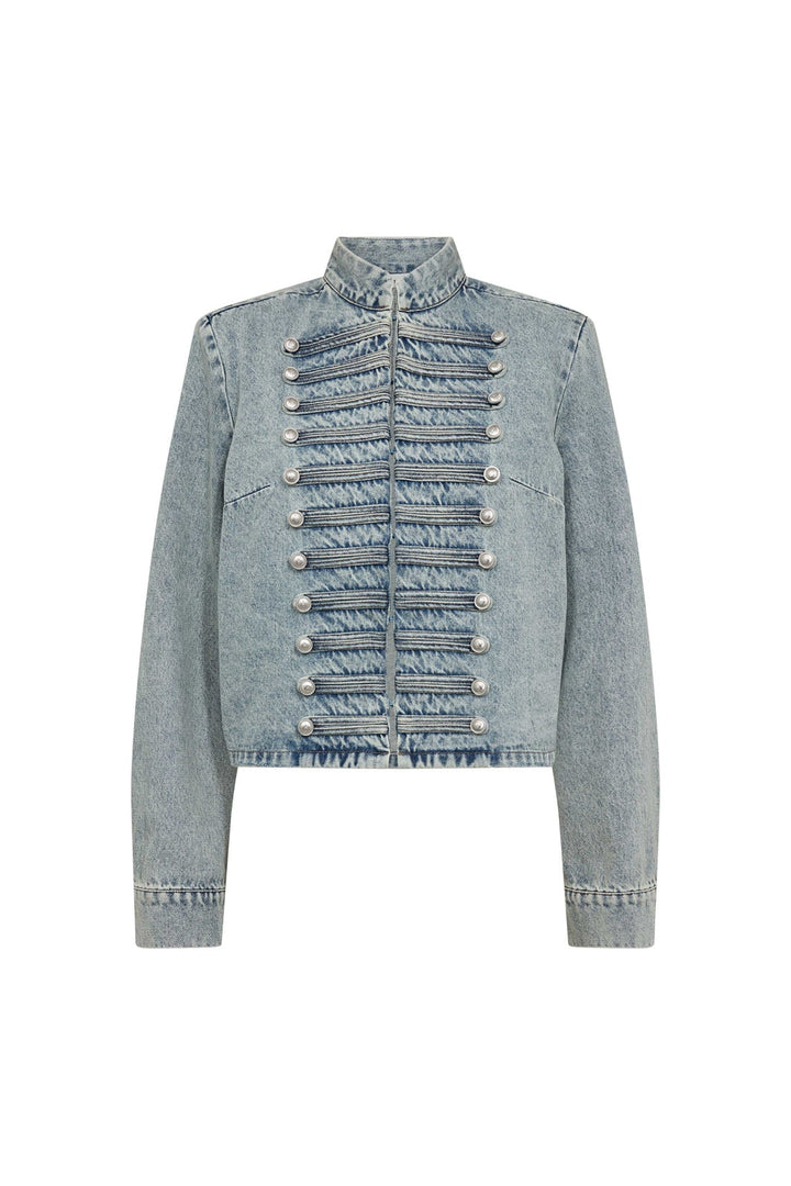 Co´Couture - Jacksoncc Officer Denim Jacket 500800 - 45007 - Bleach Denim