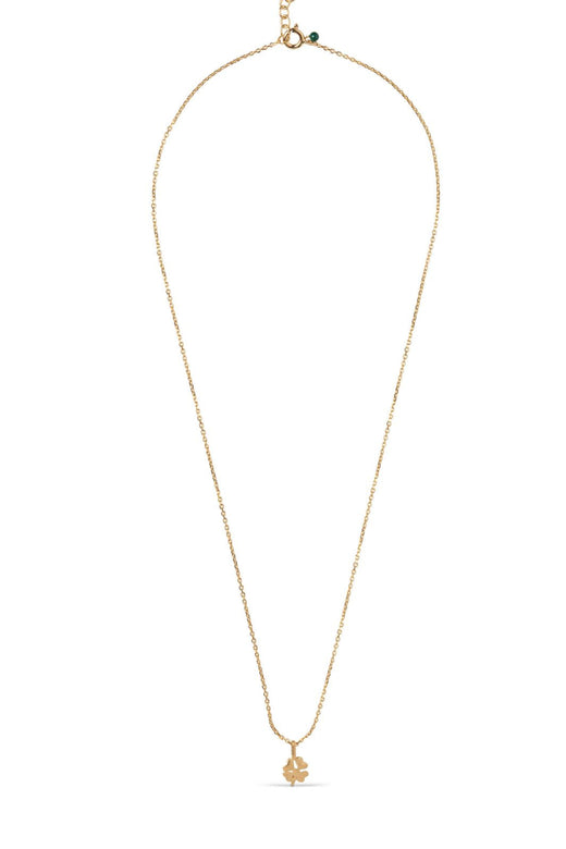 Enamel Copenhagen - Necklace, Four-Leaf Clover N138GM - 925S/Gp/M Halskæder 