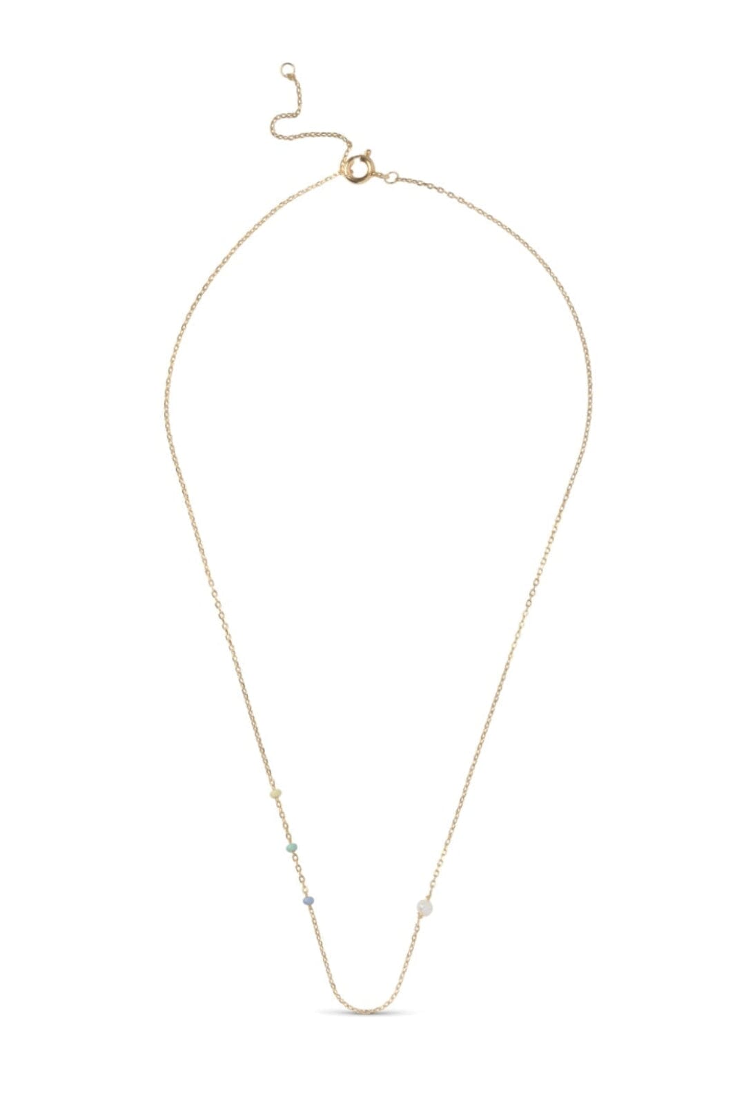 Enamel Copenhagen - Necklace, Lola Simple N150G - Citrus Sky