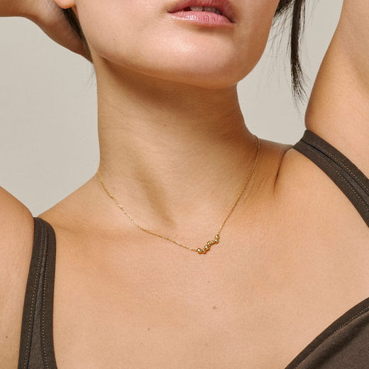 Enamel Copenhagen - Necklace, Nara N146G - 925S/Gp Halskæder 