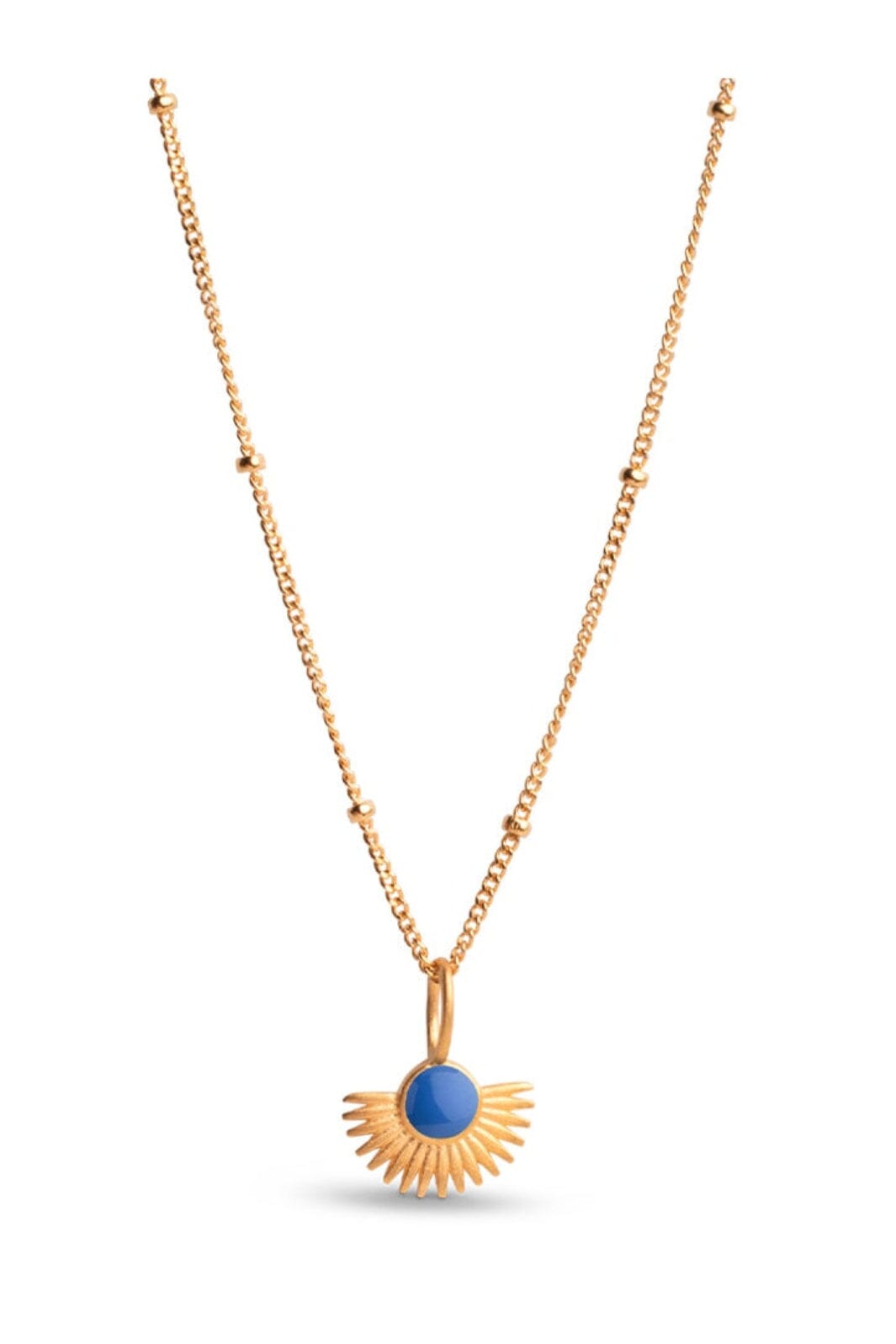 Enamel Copenhagen - Necklace, Soleil N41GM - Cornflower