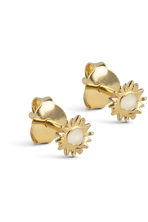 Enamel Copenhagen - Studs, Mini Sunshine E419G - Daisy
