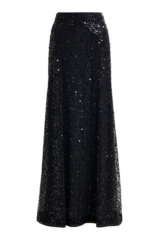 Essentiel Antwerp - Isequins Sequin Maxi Skirtisequins - Black Nederdele 