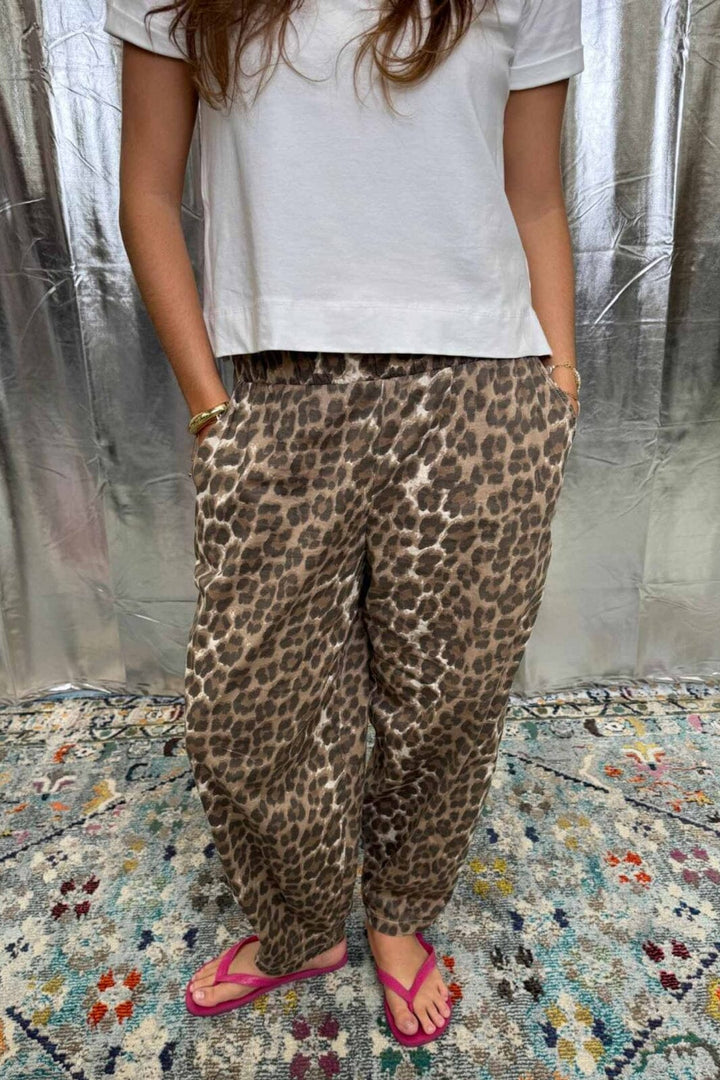 Black Colour - Bcabbie Barrel Pant 40977 - Lt. Leo