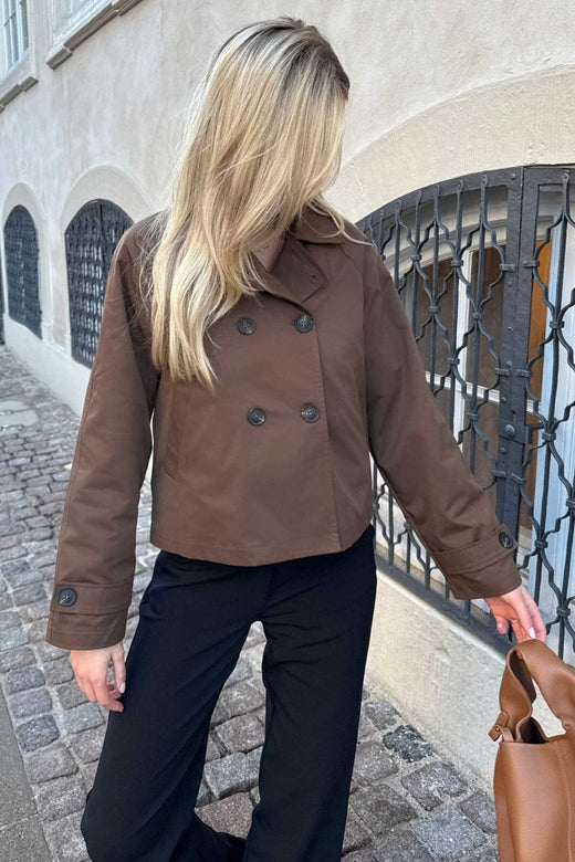 Forudbestilling - BYIC - Lunaic Trenchcoat A2320 - Dark Brown Jakker 