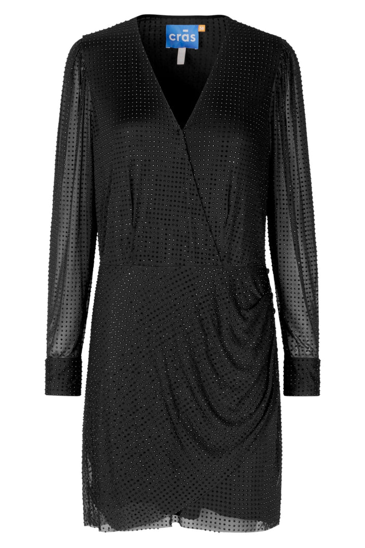 Forudbestilling - Cras - Yvonnecras Dress - Black (Oktober) Kjoler 