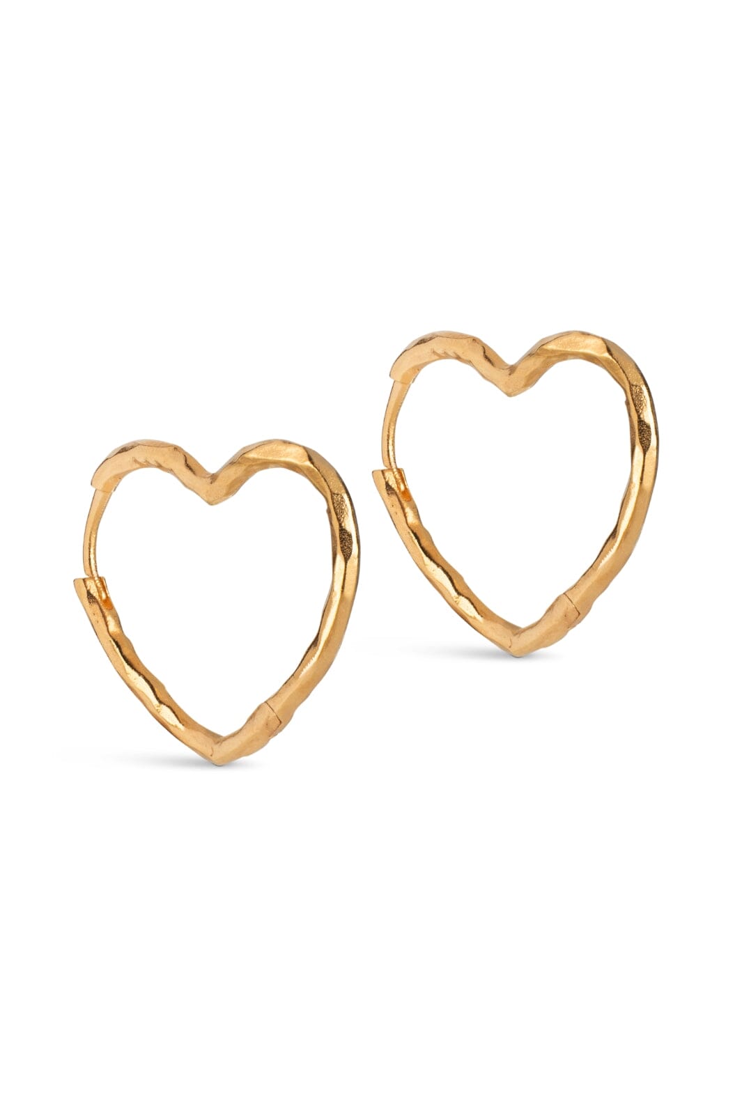 Enamel Copenhagen - Hoops, Organic Heart Medium E414GM - 925S/Gp/M
