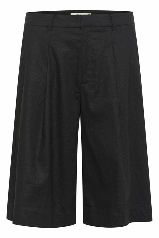 Gestuz - Gzizza Linen Shorts 10910281 - 100017 - Black