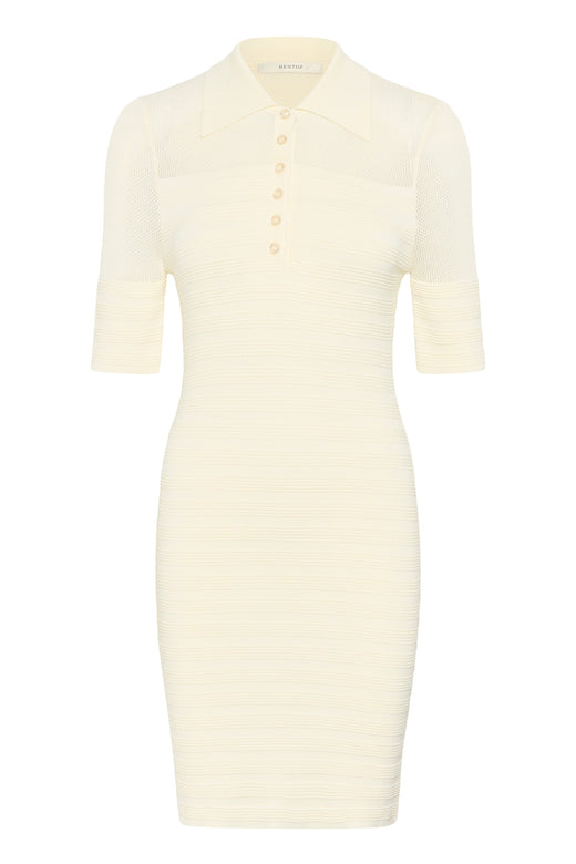 Forudbestilling - Gestuz - Gzmagny Dress 10910347 - 110103 - Egret Kjoler 