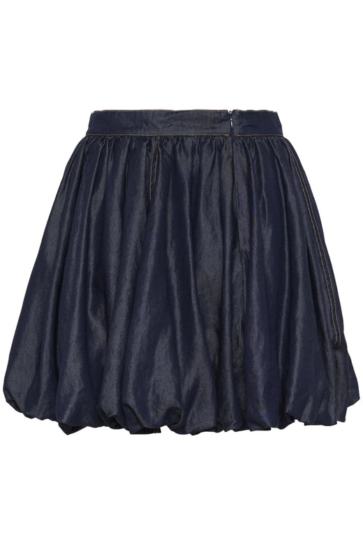 Gestuz - Gznia Balloon Skirt 10910377 - 107762 - Dark Blue Unwashed