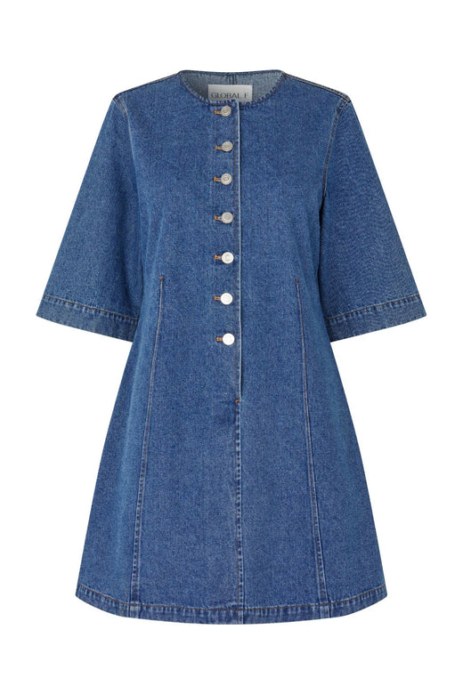 Forudbestilling - Global Funk - Nenaya-G 74350826 - P32 - Vintage Blue Wash Kjoler 