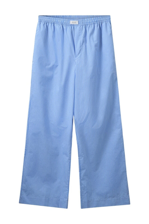 H2O - Rønne Essential Pajamas Pants 100166-2 - 7044 - Sky Blue/White