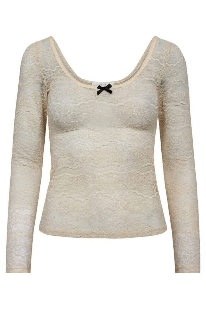 Haute L'Amitié - New Lace Blouse HL10201 - Seashell