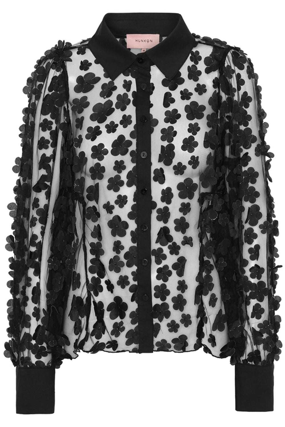 Forudbestilling - Hunkøn- Kassandra Shirt - Black (Midt Marts) Skjorter 