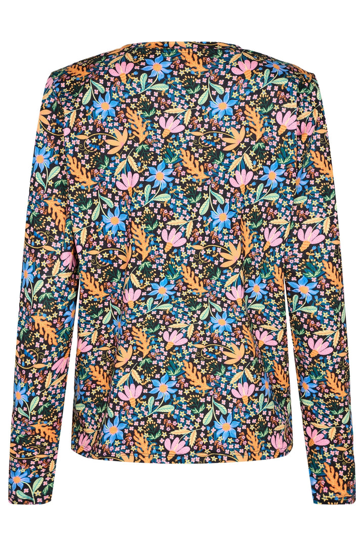 Forudbestilling - Liberte - Alma-Ls-Straight-Tshirt - Flower Forrest (?) Bluser 