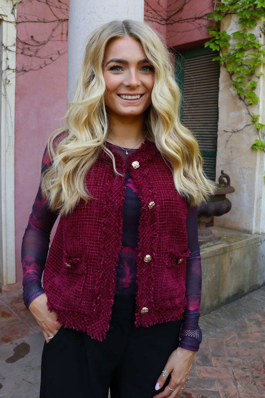 Forudbestilling - Liberte - Coco Vest 22247 - Bordeaux