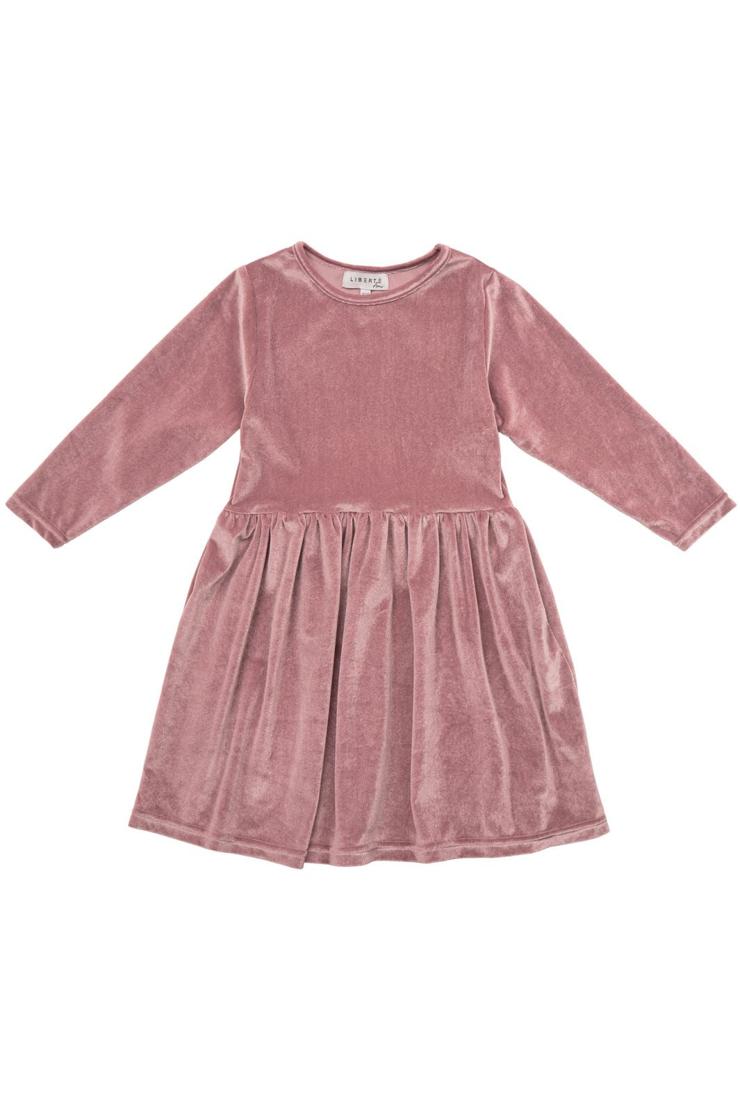 Forudbestilling - LIBERTÉ - Nalma LS Babydoll Dress (KIDS) - Rose (Midt November) Dresses 