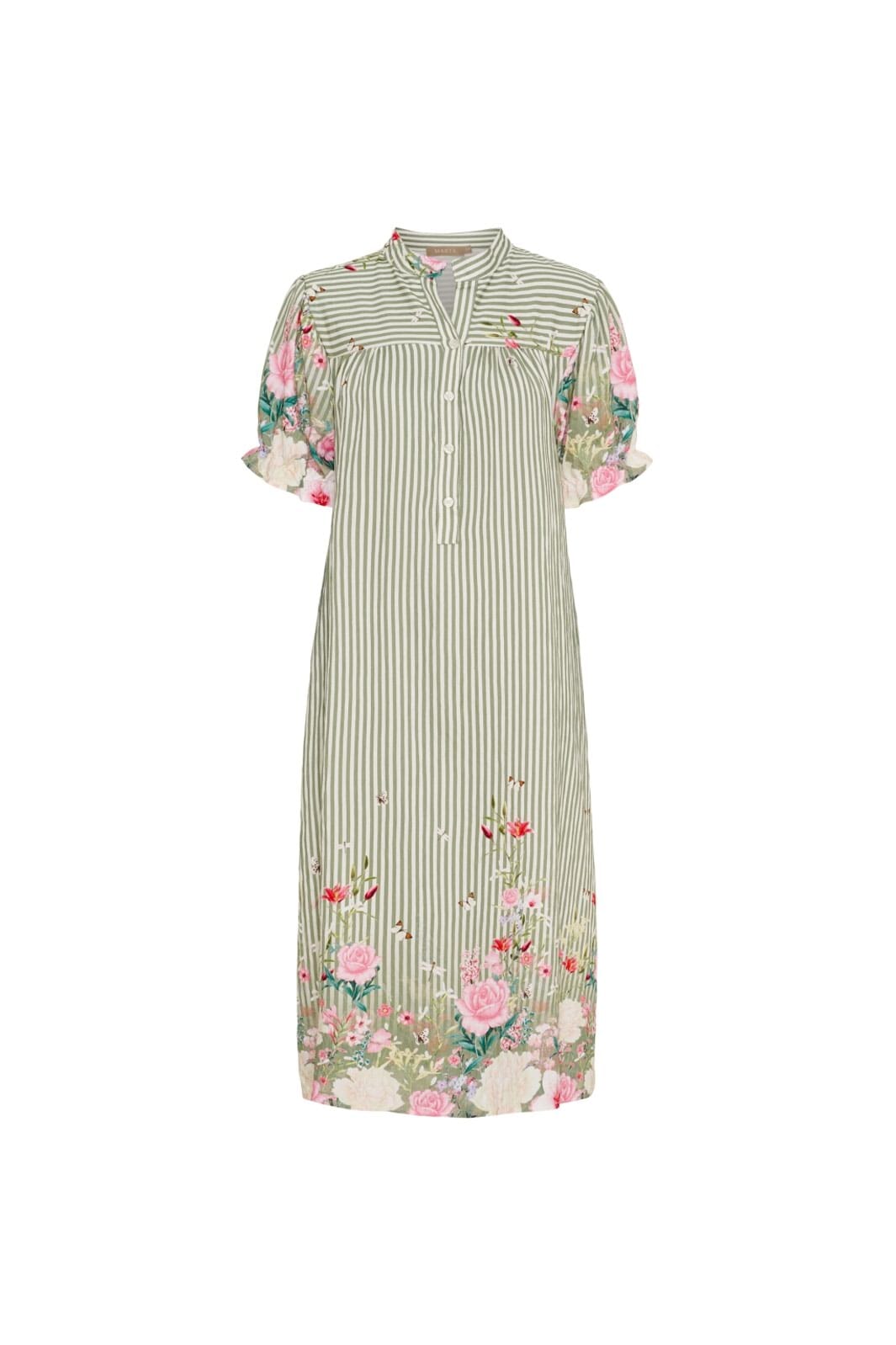 Marta Du Chateau - Mdccristina Dress 7263 - Kaki4837Tpg