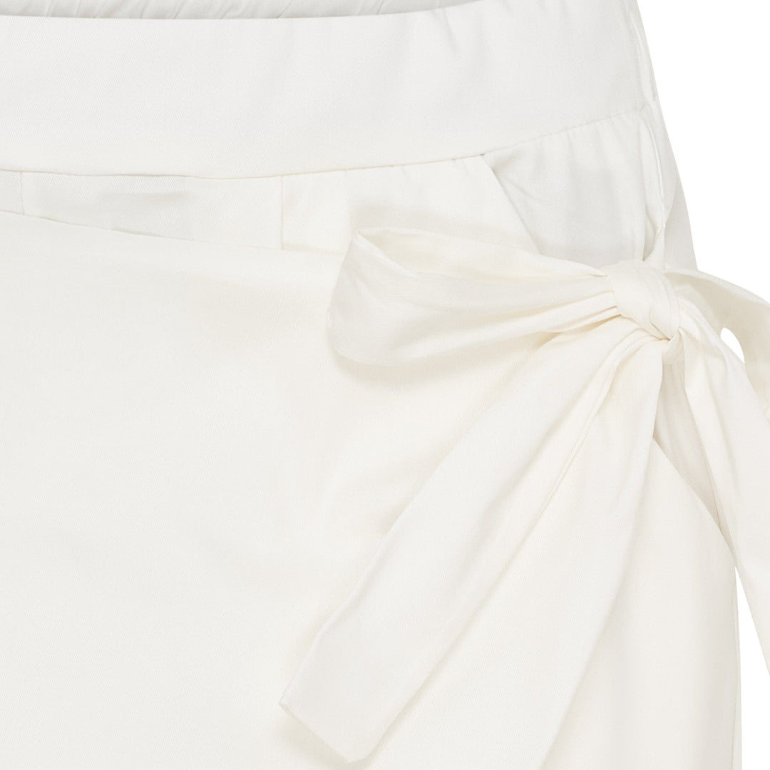 Forudbestilling - Marta Du Chateau - Mdcebba Pants 256239 - Bianco Bukser 