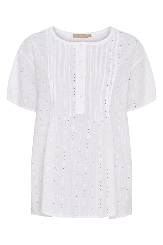 Marta Du Chateau - Mdcfreja Blouse 6987 - White