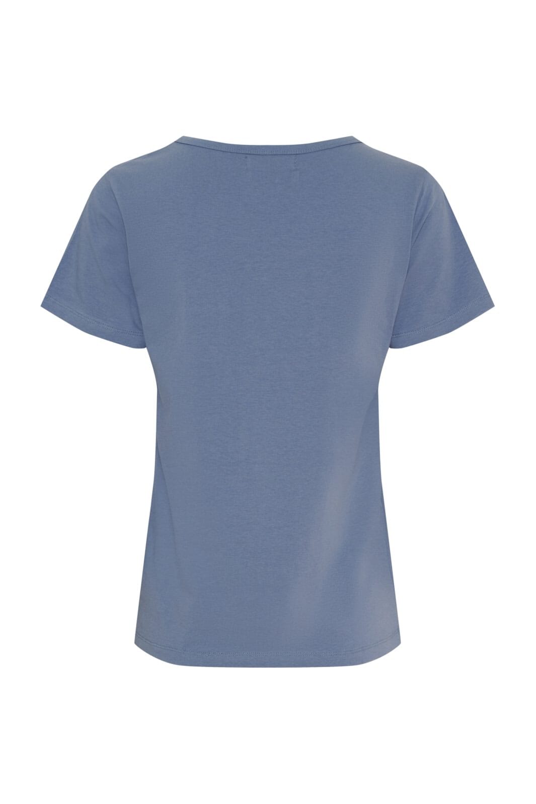 Marta Du Chateau - Mdcjeanette Tee MT-002-S - Denim Blue