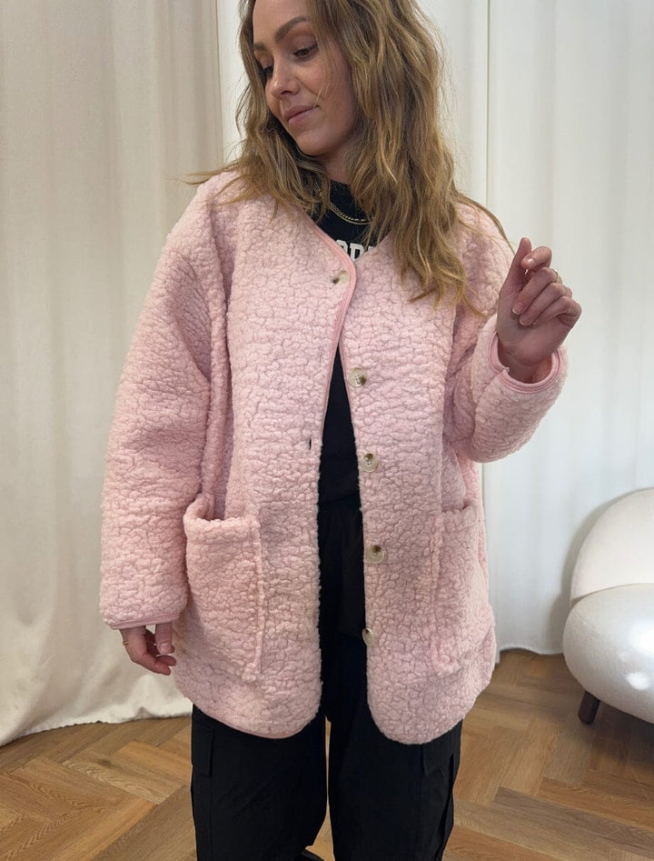 Forudbestilling - Marta Du Chateau - Mdclucile Jacket - Old Rose Jakker 