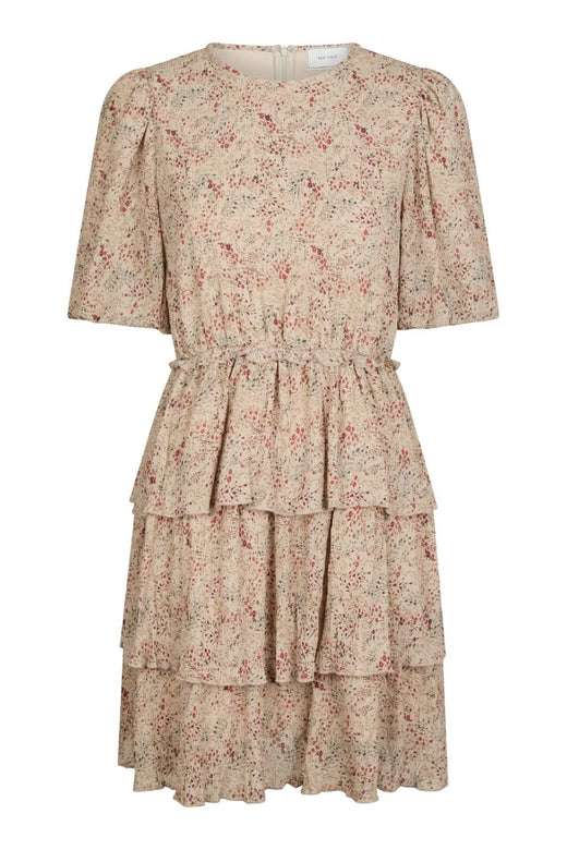 Forudbestilling - Neo Noir - Fedusa Summer Printed Dress 156858 - 213 - Sand