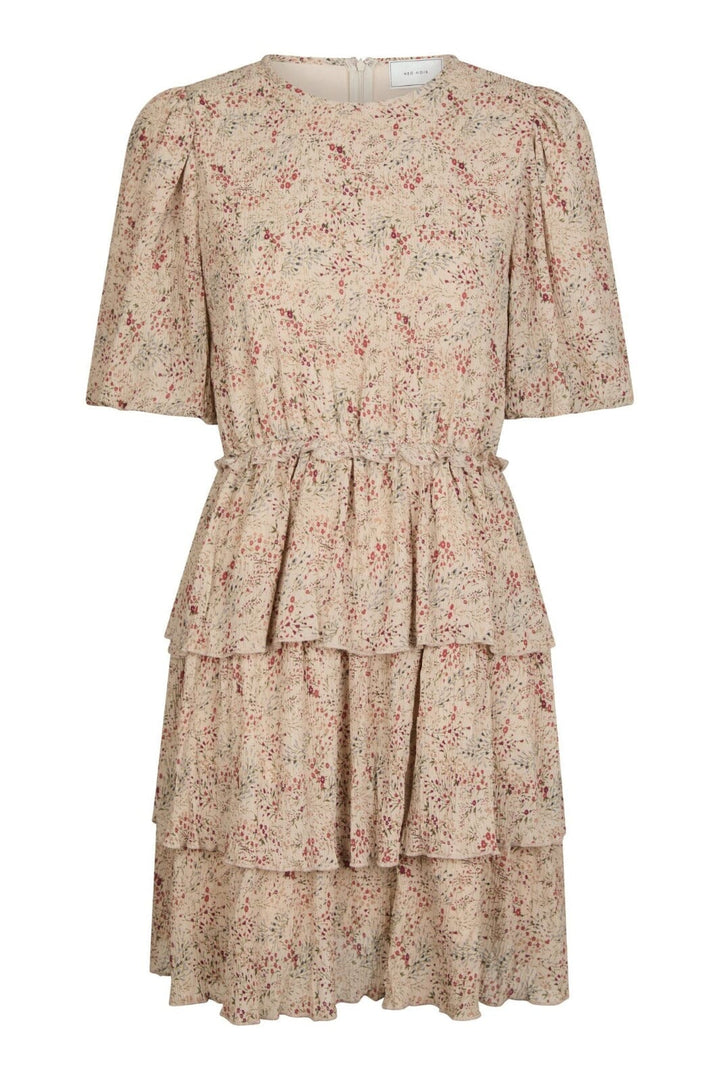 Forudbestilling - Neo Noir - Fedusa Summer Printed Dress 156858 - 213 - Sand